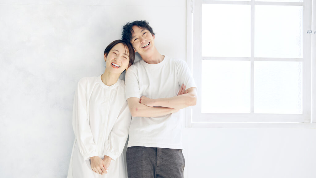 爽やかなカップル